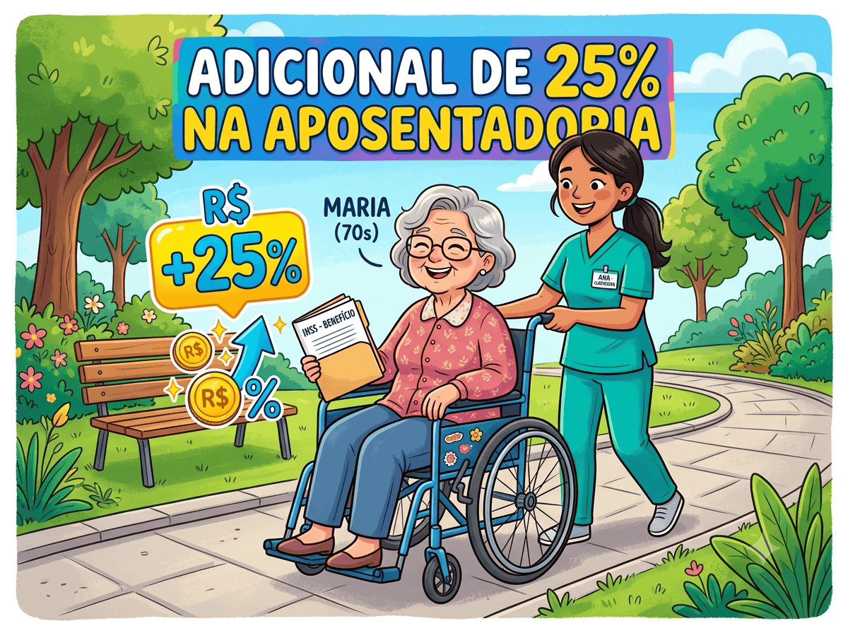 Adicional de 25% na Aposentadoria por Incapacidade Permanente: Quem Tem Direito em 2026