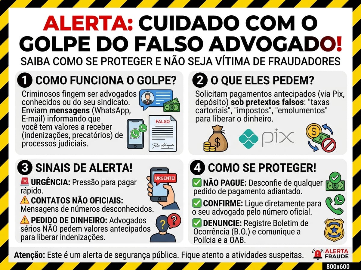 Golpe do Falso Advogado: o Que é, Como Funciona e Como se Proteger em 2026